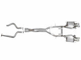 AFE aFe MACHForce XP 3in 304 SS Cat-Back Dual Mode Exhaust w/ Polished Tips 16-17 Cadillac ATS-V V6-3.6L 49-34078-P
