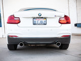 AFE aFe MACHForce XP 3in to 2.5in 304 SS Cat-Back Exhaust w/ Polished Tips 14-16 BMW M235i 49-36347-P