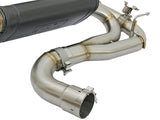AFE aFe MACHForce XP 16-17 BMW 340i/iX 440i/iX L6-3.0L (t) SS Axle-Back Exhaust w/Black Tip 49-36335-B