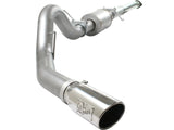 AFE aFe Atlas Exhaust 4in Aluminized Cat-Back w/ 304 SS Polished Tip 11-13 Ford F-150 EcoBoost V6 3.5L 49-03041-P