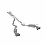 MBRP 20-21 Ford Explorer ST 3.0L Ecoboost SS 2.5in Dual Rear Exit w/ Quad Tips - AL | S5205AL