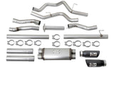 AFE aFe MACHForce XP 3in 409-SS Exhaust Cat-Back 2017 Ford F-150 Raptor V6-3.5L (tt) w/ Black Tip 49-43045-B