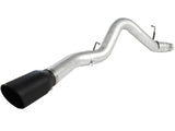 AFE aFe Atlas Exhaust 5in DPF-Back Al Steel 11-13 GM Diesel Trucks V8-6.6L (td) LML (Blk Tip) 49-04041-B