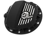 AFE aFe Pro Series GMCH 9.5 Rear Diff Cover Black w/ Machined Fins 19-20 GM Silverado/Sierra 1500 46-71140B