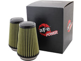 aFe MagnumFLOW Replacement Pro-GUARD 7 Stage 2 Intake Air Filters EcoBoost | 72-90069M