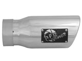 AFE aFe MACH Force-Xp 3in Inlet x 4in Outlet x 9in Length 304 Stainless Steel Exhaust Tip Polished 49T30401-P09