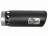 AFE aFe MACHForce XP Cat-Back SS-304 5in Interooled Exhaust Tip 5in In x 6in Outx16inL Bolt-On Right Blk 49T50601-B161