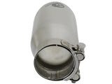 AFE aFe MACH Force-Xp Universal 304 SS Single-Wall Clamp-On Exhaust Tip - Polished 49T25354-P07