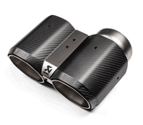 Akrapovic Akrapovic Exhaust Tips - BMW / G80 M3 TP-CT/69