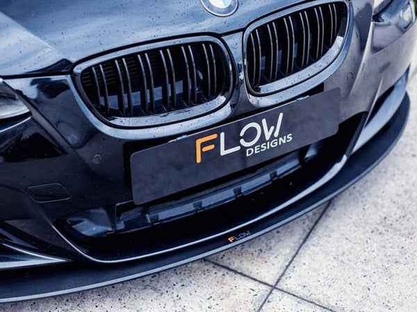 Flow Designs E92 M Sport Front Lip Splitter V3 | E92Fv3