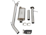 AFE aFe Mach Force-XP Exhaust 3in CB SS 15-17 GM Colorado/Canyon 2.5L/3.6L Side Exit w/ Black Tip 49-44058-B