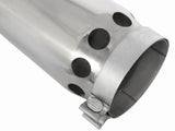 aFe MACHForce XP Cat-Back SS-304 5in Interooled Exh Tip 5in In x 6in Outx16inL Bolt-On Right (Pol) | 49T50601-P161