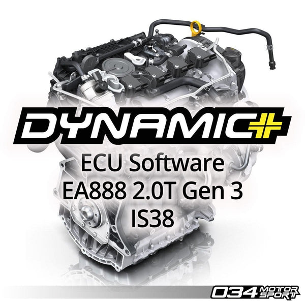 034 Motorsport Tunes 034 Dynamic+ ECU Tune for MQB Mk7 & Audi 2.0T Gen 3 (IS38)