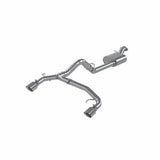 MBRP 21-22 Ford Bronco 2.3/2.7L EcoBoost 2/4-Dr 3in Catback Dual Split Rear Exit Aluminized Steel | S5241AL