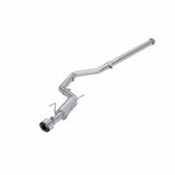 MBRP 2022 Subaru WRX 2.4L 3in Cat Back 5in OD Single Exit - Aluminized Steel | S4809AL