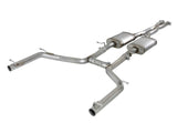 AFE aFe MACH Force-Xp 2-1/2in 304 SS Cat-Back Exhaust 15-19 Dodge Challenger V6-3.6L - Raw Tip 49-32067