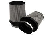 AFE aFe Black Series Replacement Filter w/ Pro DRY S Media 4.5x3IN Fx6x5IN Bx5x3-.75 Tx7IN H - (Pair) 21-90111-MA