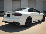 aFe 18-20 Audi RS5 Coupe MACH Force-Xp 3in to 2.5in 304 SS Axle-Back Exhaust System-Quad Carbon Tips | 49-36427-C