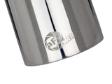 AFE aFe MACH Force-XP 4-1/2in Polished OE Replacement Exhaust Tips - 15-19 Dodge Charger/Hellcat 49C32068-P