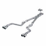 MBRP 15-Up Challenger 5.7L /  17-Up 6.2L/6.4L 3in Race Series Cat-Back w/ Quad Tips AS Exhaust | S7114AL