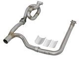 aFe POWER Twisted Steel Y-Pipe w/ Loop Relocation Pipe 12-18 Jeep Wrangler (JK) V6 3.6L | 48-46207-PK