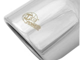 aFe MACH Force-Xp 2.5in Inlet x 3-1/2in Outlet x 6in Length 2.5in 304 Stainless Steel Exhaust Tip | 49T25354-P06