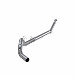 MBRP 2500/3500 Cummins 5in Turbo Back Single Side Exit No Muffler AL | S61120PLM