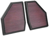 K&N 18-19 BMW M5 V8 4.4L F/I Turbo Replacement Air Filter (Two Per Box) | 33-3128