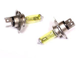 emK H4 Pure Yellow Headlight Bulb Set | emK-H4-PY