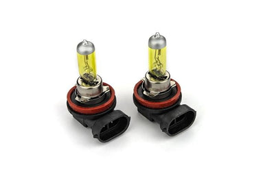 emK H8 Pure Yellow Headlight Bulb Set | emK-H8-PY-NAY