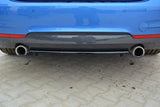 Maxton Design New Maxton Design Central Rear Splitter BMW 4 F32 M-Package (With Vertical Bars)