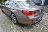 Maxton Design New Maxton Design Central Rear Splitter BMW 6 Gran Coupé