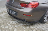 Maxton Design Maxton Design Central Rear Splitter BMW 6 Gran Coupé