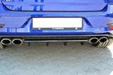 Maxton Design New Maxton Design Central Rear Splitter VW Golf R Mk7 (Facelift)
