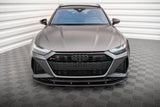 Maxton Design Maxton Design Carbon Fiber Front Splitter - Audi / C8 / RS6 / RS7 CF-AU-RS6-C8-FD1-245-P