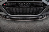 Maxton Design Maxton Design Carbon Fiber Front Splitter - Audi / C8 / RS6 / RS7 CF-AU-RS6-C8-FD1-245-P