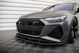 Maxton Design Maxton Design Carbon Fiber Front Splitter - Audi / C8 / RS6 / RS7 CF-AU-RS6-C8-FD1-245-P