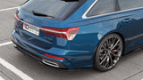 Maxton Design Maxton Design Central Rear Splitter Audi A6 S-Line Avant / Sedan C8