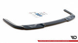 Maxton Design GLOSS BLACK Maxton Design Central Rear Splitter - Audi / 8Y / RS3 / Sedan AU-RS3-8Y-S-RD1G