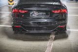 Maxton Design New Maxton Design Central Rear Splitter Audi RS5 F5 Facelift