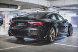 Maxton Design New Maxton Design Central Rear Splitter Audi RS5 F5 Facelift