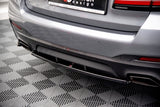 Maxton Design New Maxton Design Central Rear Splitter BMW 5 G30 Facelift M-Package