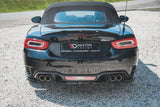Maxton Design New Maxton Design Central Rear Splitter Fiat 124 Spider Abarth