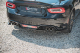 Maxton Design New Maxton Design Central Rear Splitter Fiat 124 Spider Abarth