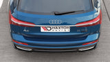Maxton Design Maxton Design Central Rear Splitter (With Vertical Bars) Audi A6 S-Line Avant/Sedan C8