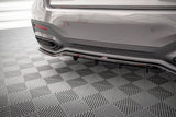 Maxton Design Maxton Design Central Rear Splitter (With Vertical Bars) BMW 7 M-Pack G11 Facelift