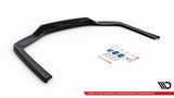 Maxton Design Maxton Design Central Rear Splitter (With Vertical Bars) BMW 7 M-Pack G11 Facelift