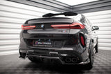 Maxton Design Maxton Design Central Rear Splitter (w/ Vertical Bars) - BMW X6 M F96