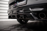 Maxton Design Maxton Design Central Rear Splitter (w/ Vertical Bars) - BMW X6 M F96