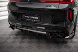 Maxton Design Maxton Design Central Rear Splitter (w/ Vertical Bars) - BMW X6 M F96